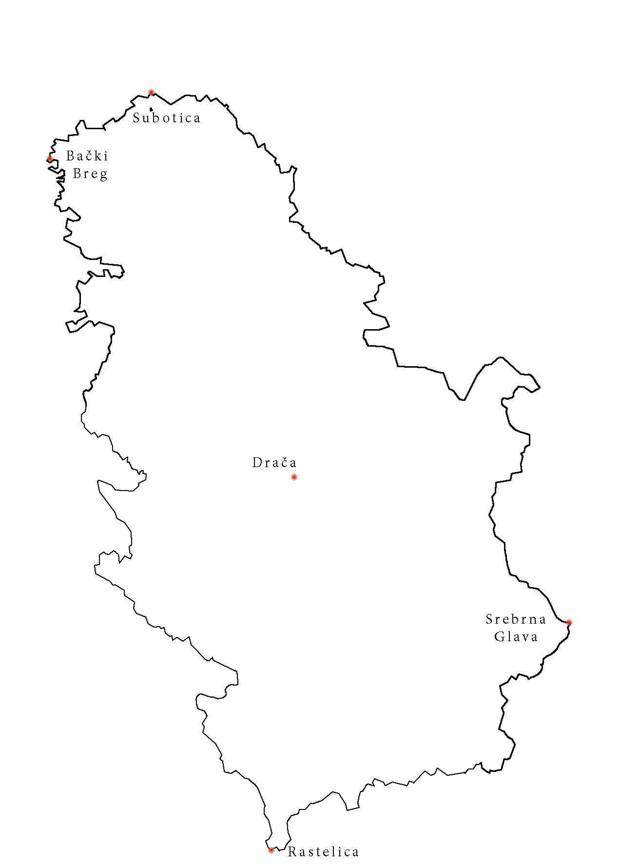 Geografski položaj Srbije | Shtreber